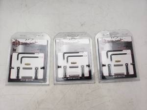 lot 860 image: KNS AR15 Gen ST Non Rotating TriggerHammer Pins .154   Black - QUANTITY 3 - BID IS TIMES THE QUANTITY