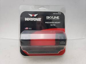lot 908 image: Warne Precision Skyline 30mm Mount MSR Ideal Height   Black