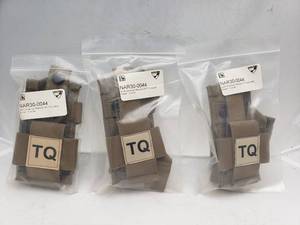 lot 1330 image: North American Rescue CAT Tourniquet Holder   Coyote - QUANTITY 3 - BID IS TIMES THE QUANTITY