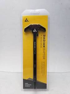 lot 1191 image: Radian Weapons Raptor Ambidextrous AR 10 Charging Handle   Black