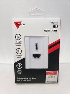 lot 1370 image: Trijicon Glock MOS HD Night Sight Set Yellow Front