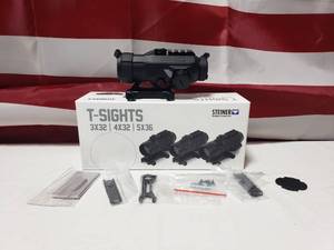 lot 1152 image: NEW  Steiner T-Sights T332 3x32 Battle Sight