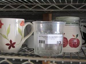 lot 83 image: coffee cups and saucer bowls