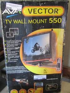 lot 117 image: Vector TV wall mount 550- 13 thru 21