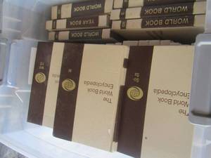 lot 137 image: full set of encyclopedias