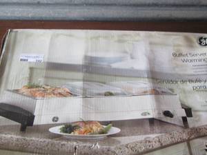 lot 142 image: GE buffet server& warming trey