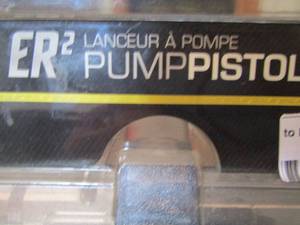 lot 19 image: ER2 pump pistol NEW$$$$$ 50 paint balls- 5 CO2 cartridges- .68 cal pump marker NEW$$$$$$$$$$
