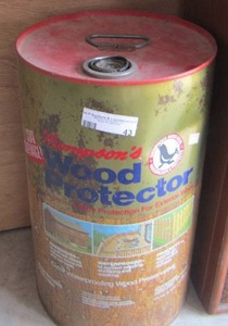 lot 43 image: Thompsons Wood Protector - PARTIALLY FULL
