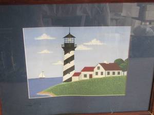 lot 56 image: light house--- farm house artphoto