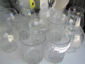 lot 93 image: Bar glasses