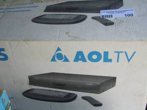 lot 100 image: Phillips AOL TV WVH111