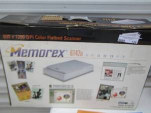 lot 126 image: Memorex scanner in original box