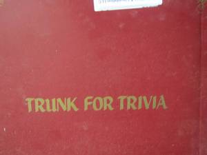 lot 24 image: Trunk for Trivia  game appears new
