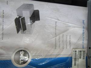 lot 173 image: Dell all in one printer with paperwork