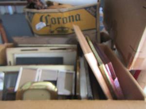 lot 180 image: various size picture frame lot