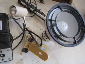 lot 222 image: various desk lamps