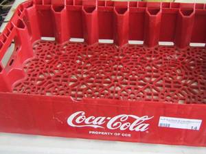 lot 14 image: Coca Cola red crate