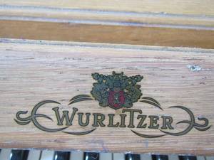 lot 2 image: Wurlitzer Piano all peddles and keys work