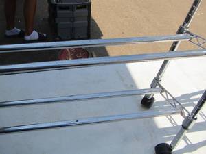 lot 247 image: expandable shoe rack