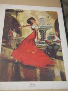 lot 203 image: Carmen Art  14 X11  By- Rico Tomaso