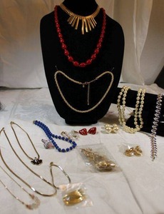 lot 18 image: Signed jewelry selection. Includes Park Lane, Sarah Coventry, Monet, Carol Lee plus