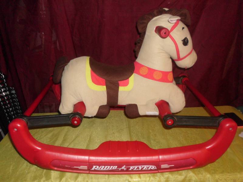 lot 98 image: ROCKING HORSE