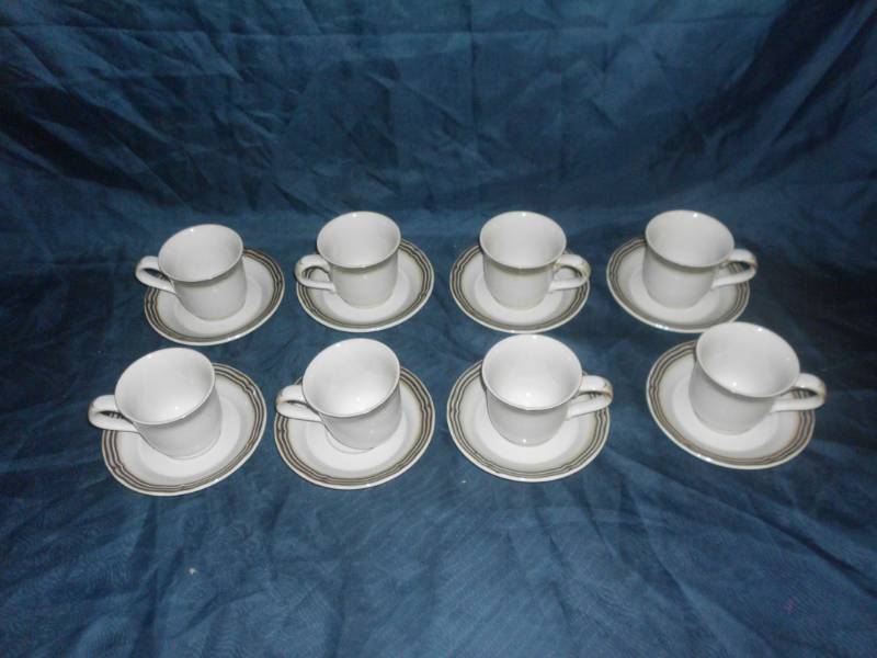 lot 147 image: NORITAKE CUP AND SAUCER