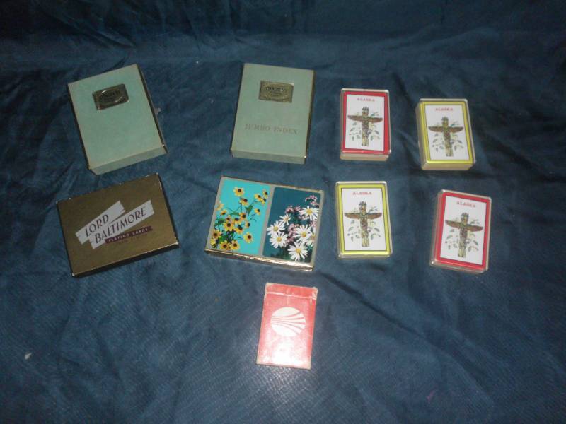 lot 148 image: VINTAGE PLAYING CARDS