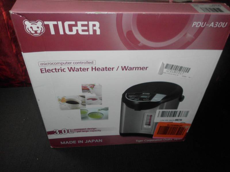 lot 118 image: TIGER ELECTRIC WATER HEATER