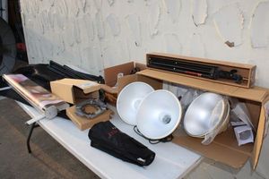 lot 33 image: Professional Lighting and photo accessories - Starlite digital kit, and more
