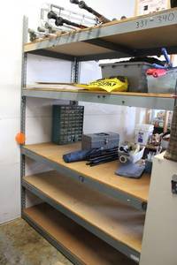 lot 44 image: Industrial Shelf (not contents)