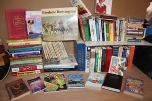 lot 52 image: Books as shown