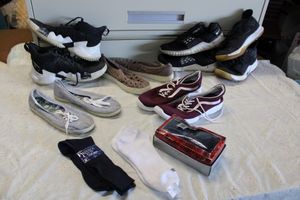 lot 69 image: Mens shoes and socks - size 10 and 11