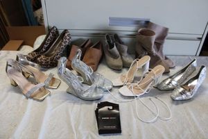 lot 70 image: Womens shoes multiple sizes