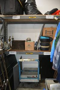 lot 89 image: Industrial Pallet Rack (not contents) Approx. 7x32x8