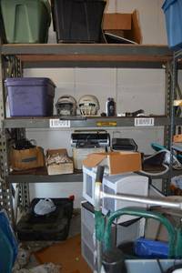 lot 91 image: Industrial Pallet Rack (not contents) Approx. 7x32x8