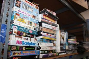 lot 174 image: VHS, DVDs and CDs