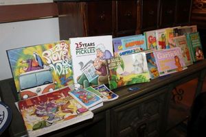 lot 35 image: Cartoon books Garfield, Zits, Pickles and The Far Side