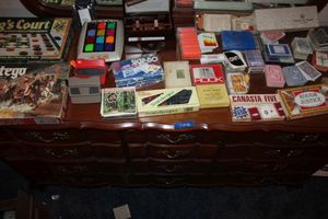 lot 46 image: Games, cards and vintage View-masters and picture slides