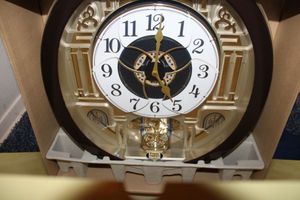 lot 111 image: SEIKO musical wall clock moves on the hour (looks unopened in box)