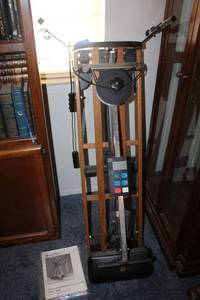 lot 119 image: Exercise lot Nordic Track ski exerciser
