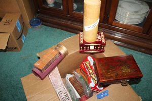 lot 269 image: Domino sets - includes bamboo, wooden fish lure, Bendomino
