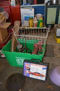 lot 406 image: Protex Plus car cleaning kit, jumper cables, rope and more