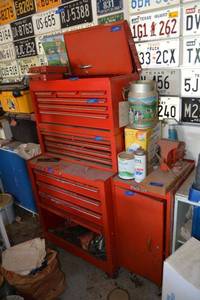 lot 388 image: Stack On tool cabinet only