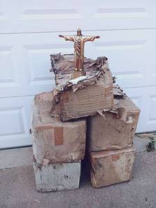 lot 12 image: 5 Box Set of Christ the Redeemer Statue of Jesus Brazil Corocovado 11 figurines - Each box contains multiple figurines    (Image for Representative Purposes Only - May not be exact set - Some Boxes are not complete)