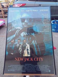 lot 33 image: New Jack City Movie Poster