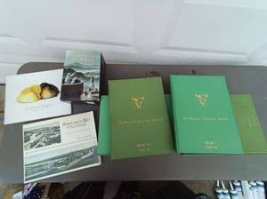 lot 44 image: $$ 29 Piece Book Set Including C.S. Lewis The Chronicles of Narnia 7 Pc Set, The Western Brand Book Collection, Animal Naps, and Monterey Bay Yesterday A Nostalgic Era in Postcards