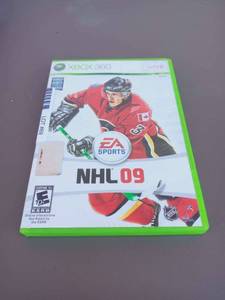 lot 69 image: XBOX 360 LIVE NHL 09 by EA Sports - Rated E for E 10 for 10
