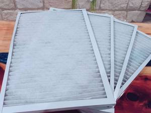 lot 106 image: Set of 4 Airflow Air Filters 17x27x1