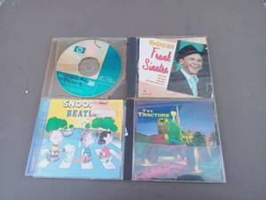 lot 74 image: Mixed Retro Music CD Set Including Gold Classic SongsClassic Performances by Frank Sinatra, Snoopys Beatles Classiks on Toys, The Tractors, and More